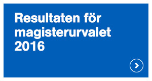 Resultaten för magisterurvalet 2016